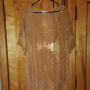 Laced cardigan